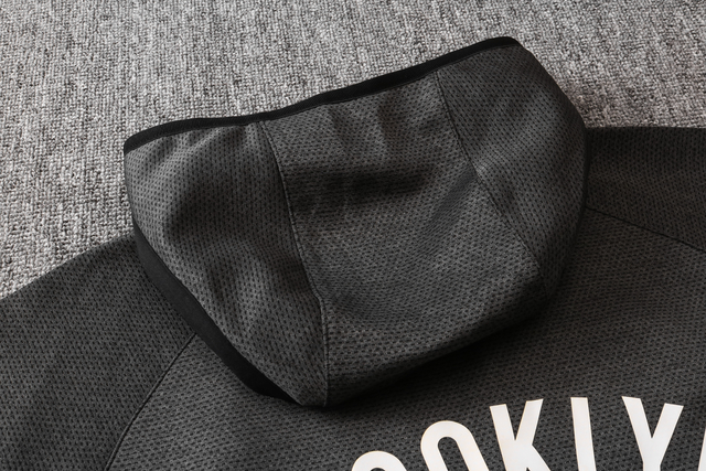 brooklyn nets nike showtime city edition thermaflex moletom com capuz