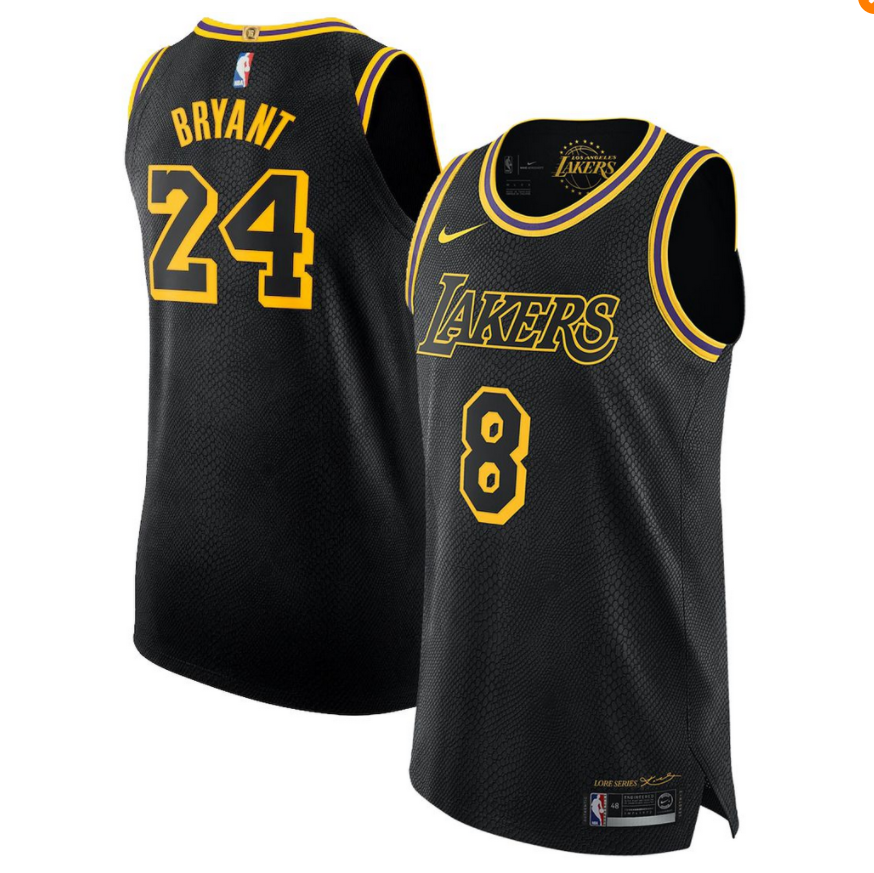 lakers jersey mamba edition