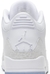 Tênis Air Jordan 3 Retro 'Pure White' na internet