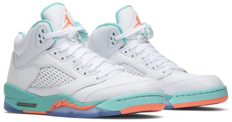 jordan 5 retro light aqua