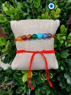 PULSERA 7 CHAKRA - TEJIDO