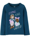 Remera "Carter´s" - Petróleo con Strong girls