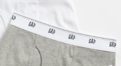 Boxer "Gap" - Pack x 3 unid - 2 blancos y 1 gris en internet