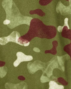 Osito "Carter´s", micropolar - Camuflado verde, con patitas antideslizantes - comprar online