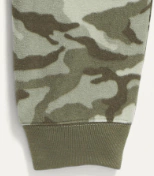 Pantalón "Old Navy". De micropolar con puño, verde camuflado - tienda online