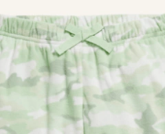 Pantalón "Old Navy". De micropolar con puño, camuflado verde clarito - comprar online