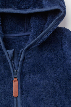 Campera "H&M" - De peluche azul marino - comprar online