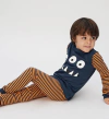 Pijama "XY" - Little boy - Naranja y azul