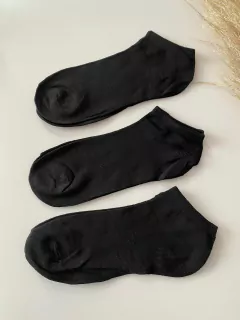 Kit 12 meias masculinas Ref: 604 Preta - comprar online