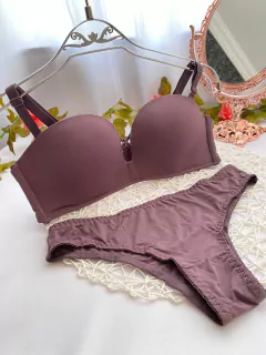 Conjunto com Bojo Ref: 6973 Roxo