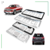 Marco Cubre Patente de Dodge x1 - Cromado y Negro - comprar online