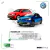 Kit 2 Cubre Manijas cromadas para Vw Volkswagen Saveiro Gol Trend Fox Up! 3ptas - INOX Style™ Accesorios