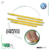Kit 4 Baguetas Cromadas Para Vw Volkswagen Gol Trend Up! Voyage Polo Virtus Fox Golf Juego De Molduras Accesorios X4 - tienda online