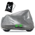 Funda Cubre Moto Gris Cobertor Protector Impermeable Anti Uv - comprar online