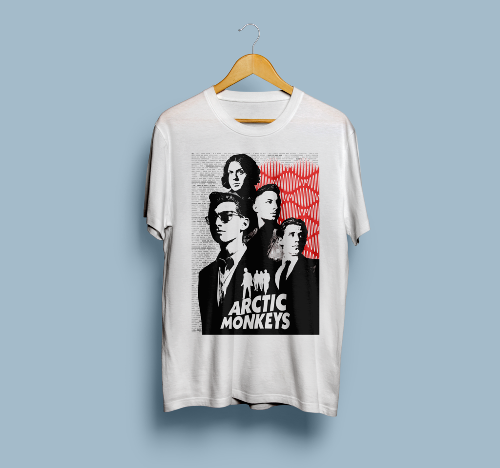 camiseta lula arctic monkeys
