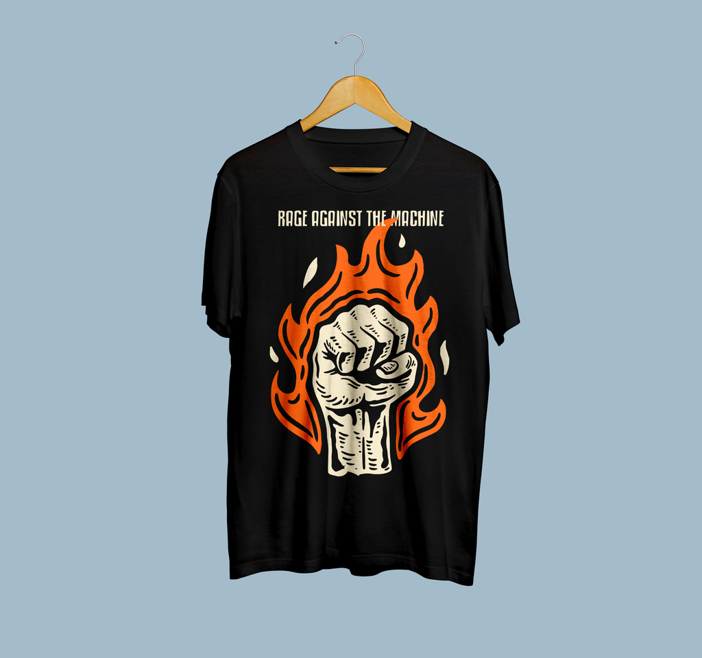 camiseta rage against