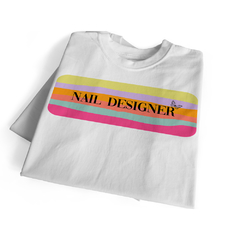 T-Shirt Branca Nail Designer Borboleta Brasil - comprar online