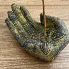 Incensário Mão de Buda Lótus- 15cm na internet