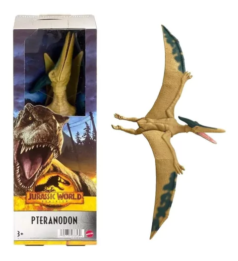 Jurassic World Dinosaurio Volador Pteranodon 25 cm Largo Mattel