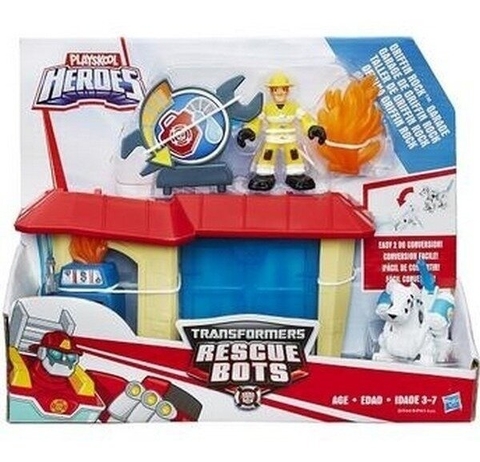 Transformers Rescue Bots Taller de Griffin Rock Hasbro