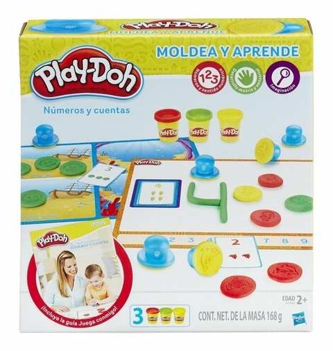 Play-Doh Masa Numeros y Cuentas Hasbro