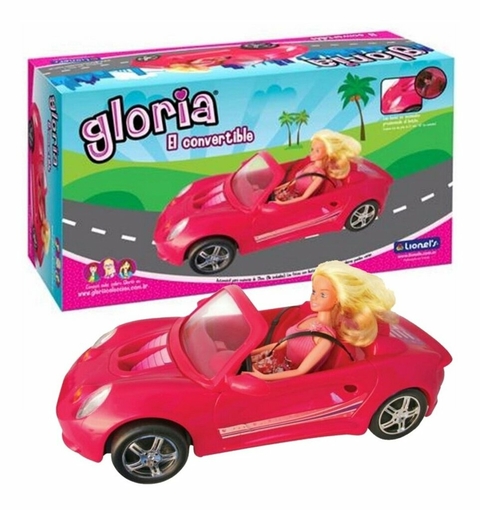 Gloria El Auto Convertible con Luz Para muñecas tipo Barbie Lionels