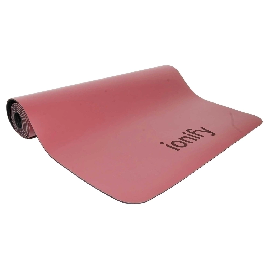 Mat de Yoga 5mm Ionify Rubbermat - PU + Caucho - Pilates Fitness Gym  Entrenamiento