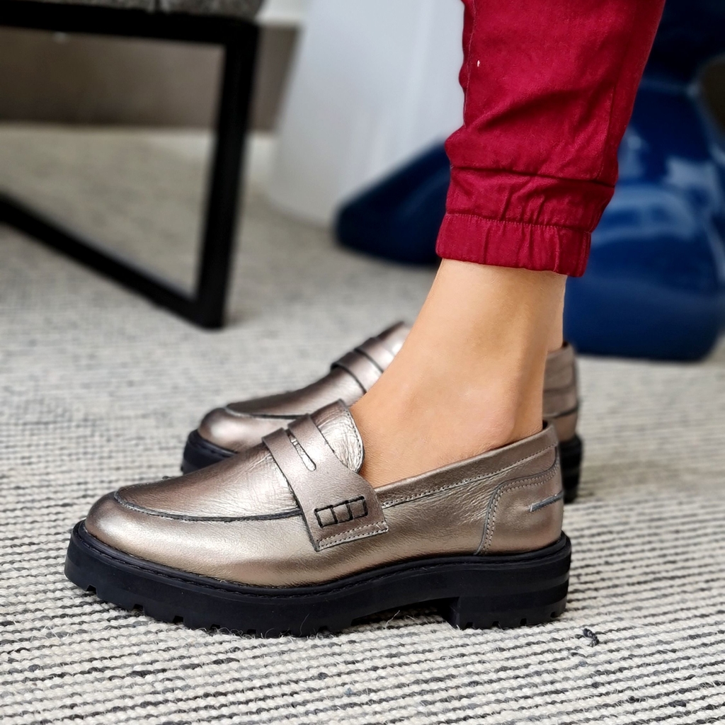 MOCASSIM PARÔ COOL GRUNGE PINK - Comprar em Loja Cléo