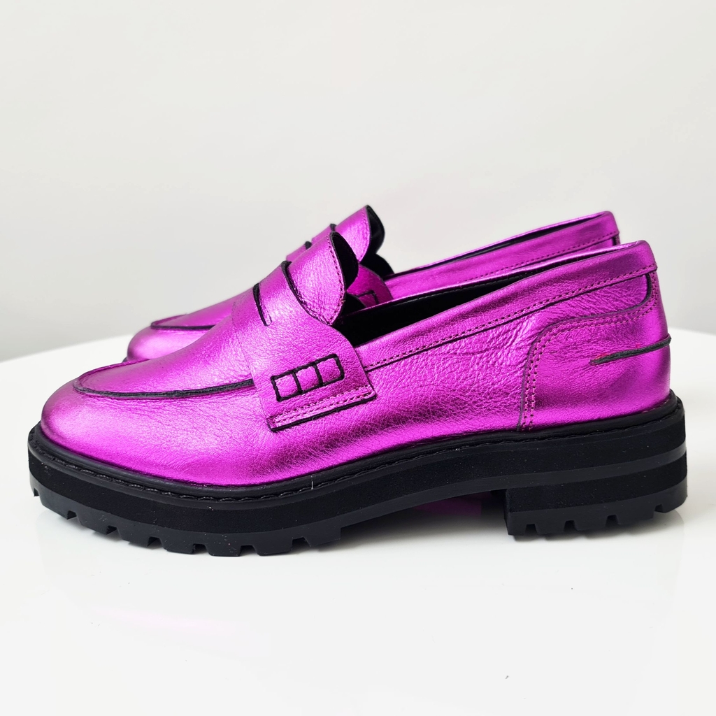 MOCASSIM PARÔ COOL GRUNGE PINK - Comprar em Loja Cléo