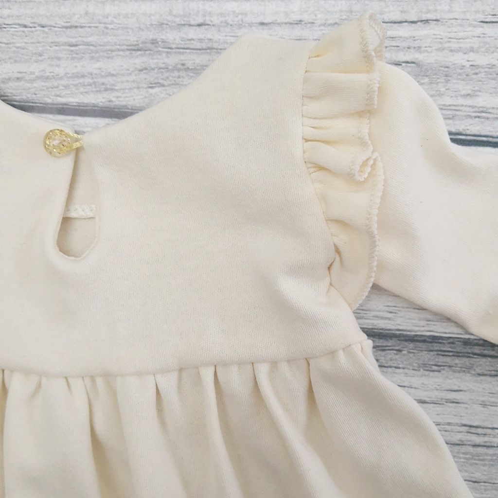Vestido De Bebe Tipo Jumpers Con Diseno