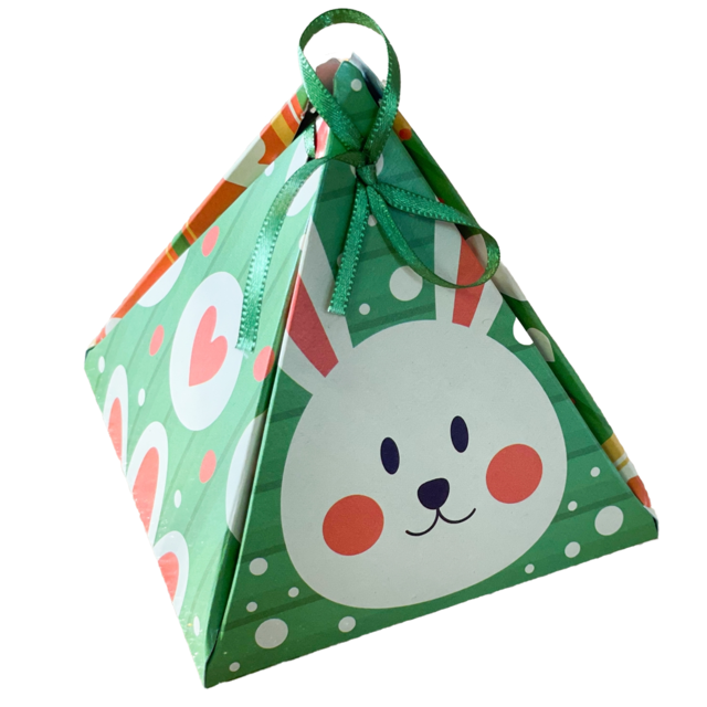 Caixa Pirâmide 05 Unidades Criativa Festas