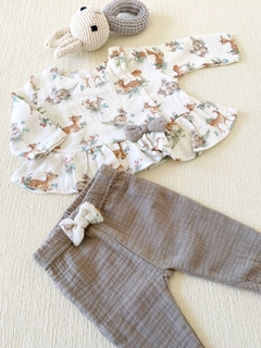 Vestido de baby cotton-Art.353 - COCOMIEL BEBES