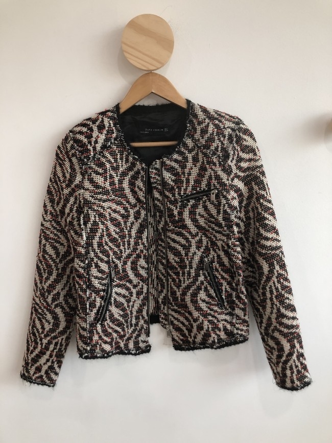 Casaco Zara tweed - Comprar em faforpeople