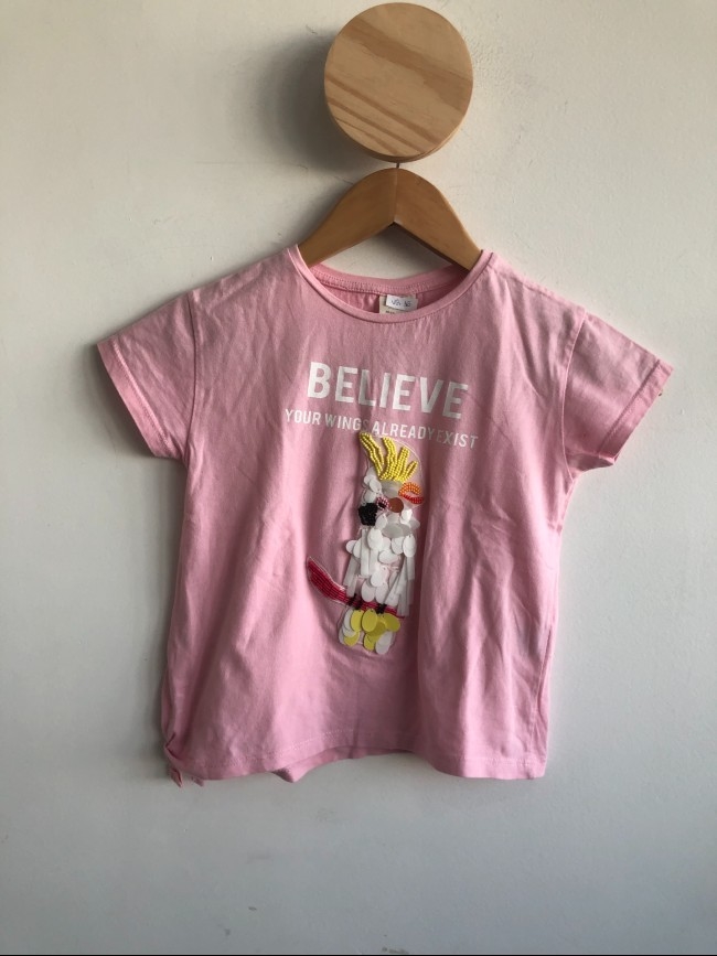 camiseta infantil zara