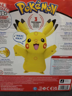 Pokémon Deluxe My Partner Pikachu – Offizielles Spielzeug Mit Licht, Sound Und Bewegung | Mit Beeren- Und Apfel-Zubehör