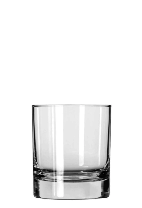Vaso para whisky de vidrio modelo old fashion 8 cm x 8 cm