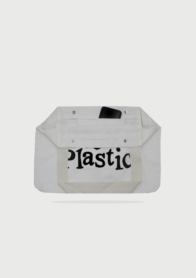 plastic white bolsa