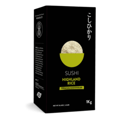 Sushi Rice - Premium Koshihikari - Highland Rice