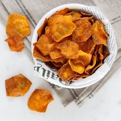 Chips de Batatas Fritas con Sal Marina - Nuestros Sabores - 80 gr.