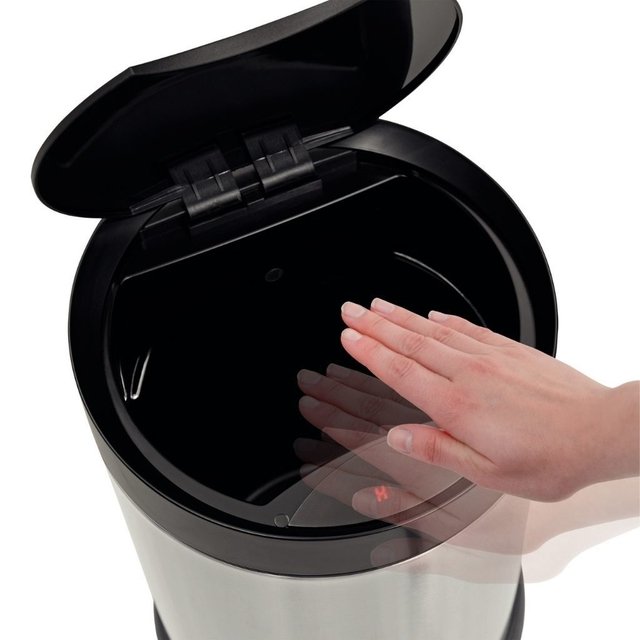 Lógicamente clérigo Contratista Tacho Cesto de Basura de Acero Inoxidable de 6 Litros Tramontina Con Sensor 94543/106 Lógicamente clérigo Contratista Tacho Cesto de Basura de Acero Inoxidable de 6 Litros Tramontina Con Sensor 94543/106