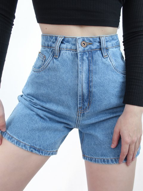 short mom marmorizado