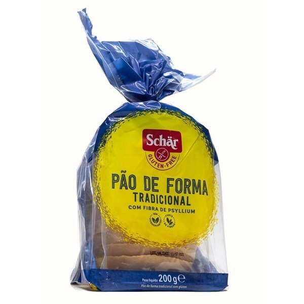 PAO DE FORMA TRADICIONAL 200G SCHAR - Celeiro Micah