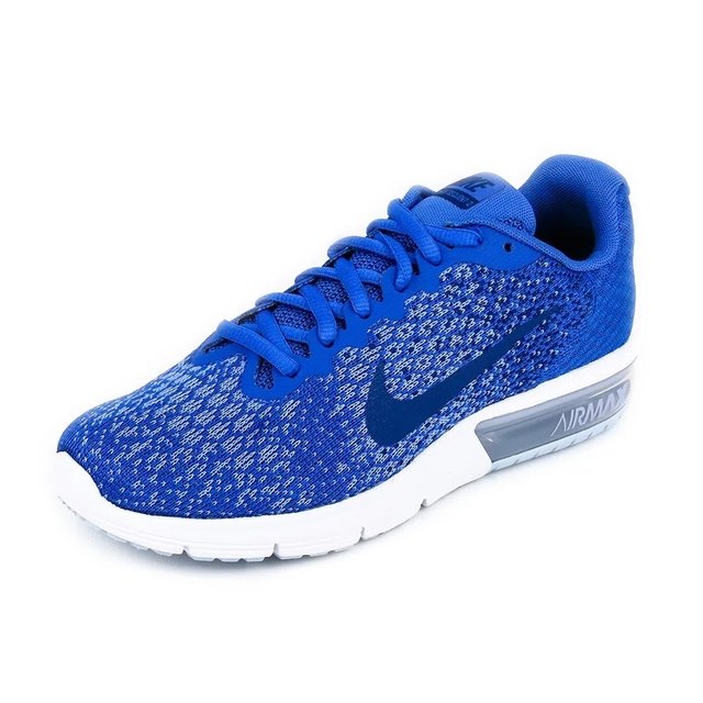 exposición perderse quemar NIKE AIR MAX SEQUENT 2 AZUL - Comprar en Mega Deportes