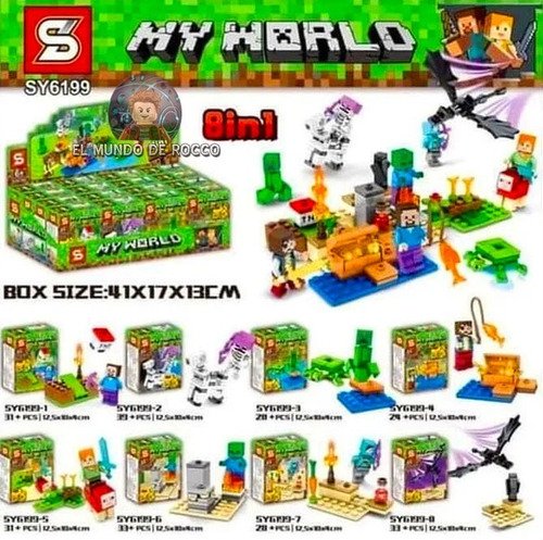 LEGO MINECRAFT MY WORLD SY6199 (6881155661995)