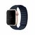 Pulseira Elos Couro Azul-Escuro Compatível Com Apple Watch - loja online