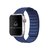 Pulseira Elos Couro Azul Compatível Com Apple Watch - comprar online