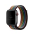 Pulseira Nylon Loop Preto-Pride Compatível com Apple Watch