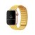 Pulseira Elos Couro Amarelo Compatível Com Apple Watch na internet