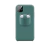 Case Silicone 2 em 1 Verde Pinheiro Compatível com iPhone 11 e AirPods