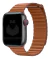 Pulseira Couro Loop Magnética Castanha Compatível com Apple Watch